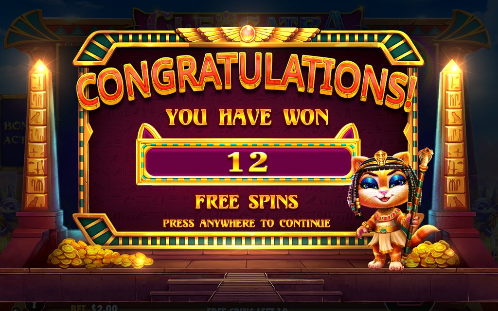 Free Spins där Wild blir sticky med fast multiplikator