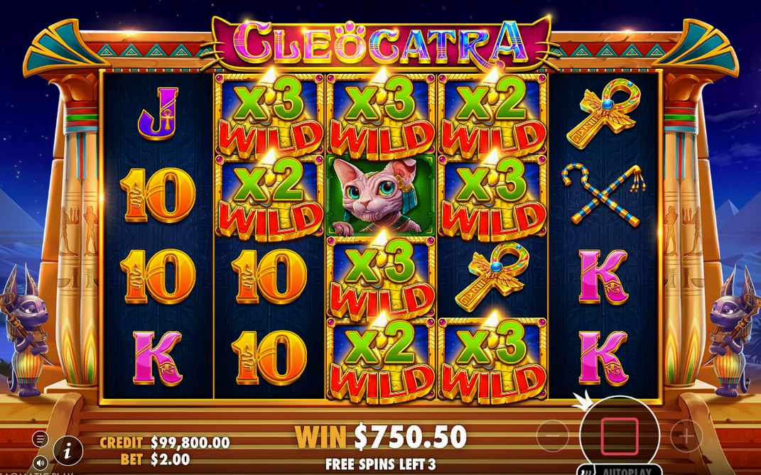 Free Spins där flera sticky Wild-multiplikatorer adderas