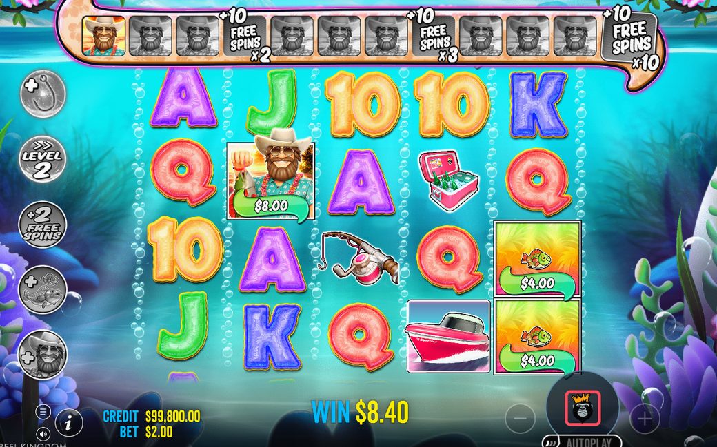 Free Spins-rundan i gång efter tre Scatter